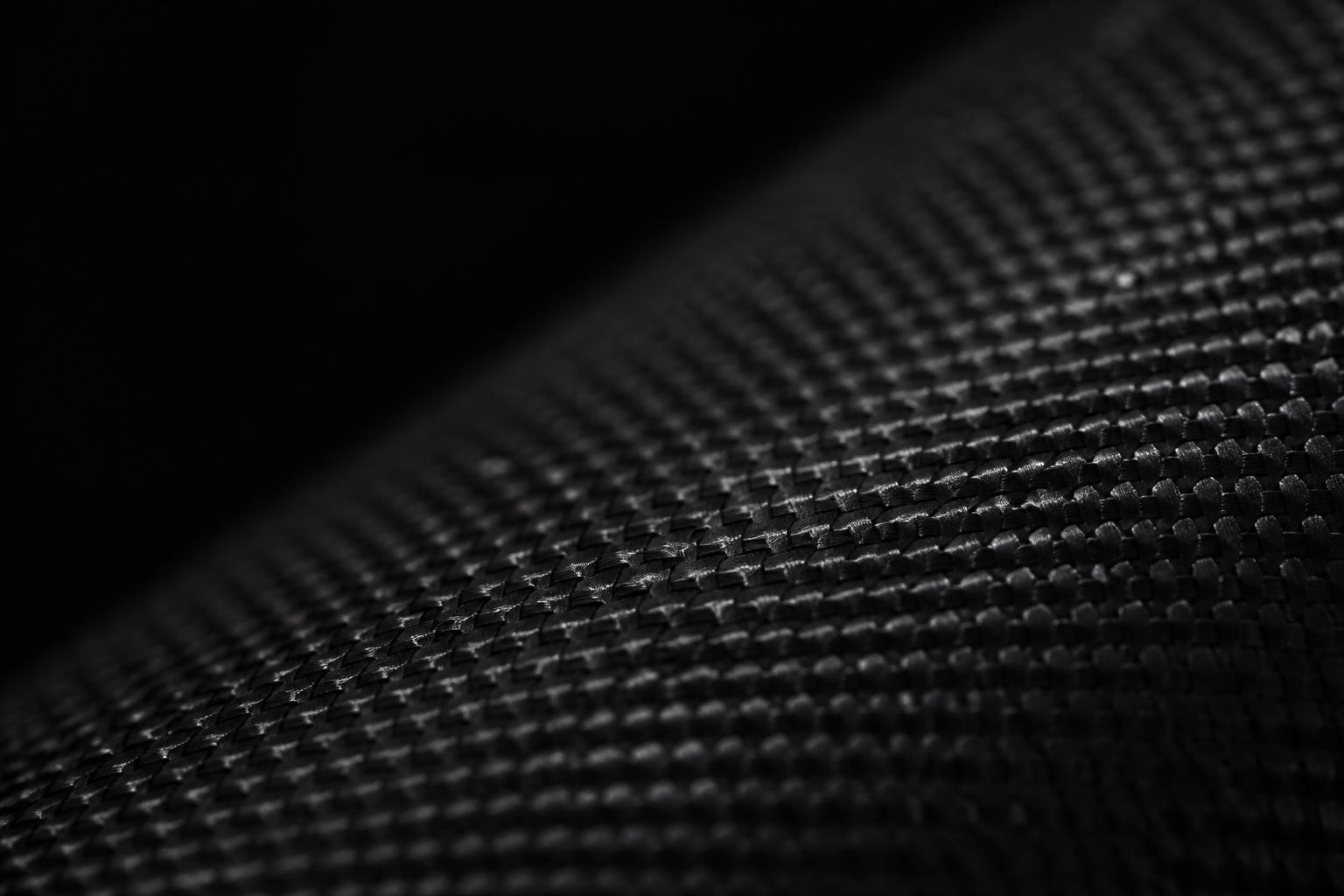 Macro detail of woven composite laminate